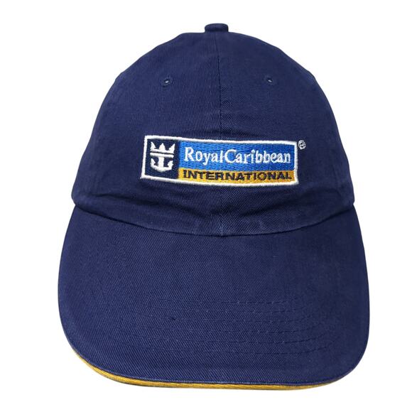 Royal Caribbean International Slideback Hat Blue One Size Embroidered - Picture 1 of 9